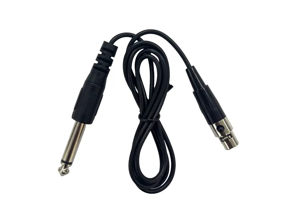 Replacement guitar cable for QWM wireless system (TA 4 Connector)
