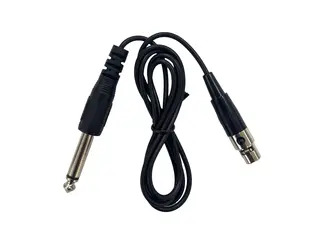 Replacement guitar cable for QWM wireless system (TA 4 Connector)