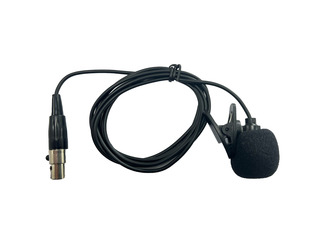 QWM Lapel Microphone (for beltpacks with TA4 mini-XLR sockets)