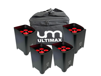 H4IP+ Uplights with Carry Bag (Pack Of 4)