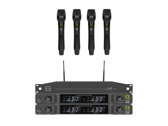 QWM 1970 4 Way Handheld System with ADU
