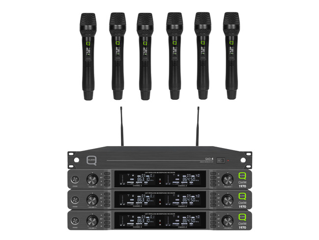 QWM 1970 6 Way Handheld System with ADU