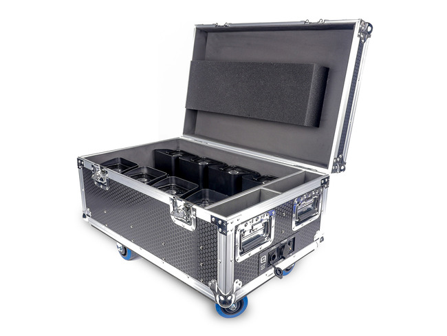 H4IP+ Uplights with Charging Flightcase (Case Of 8)