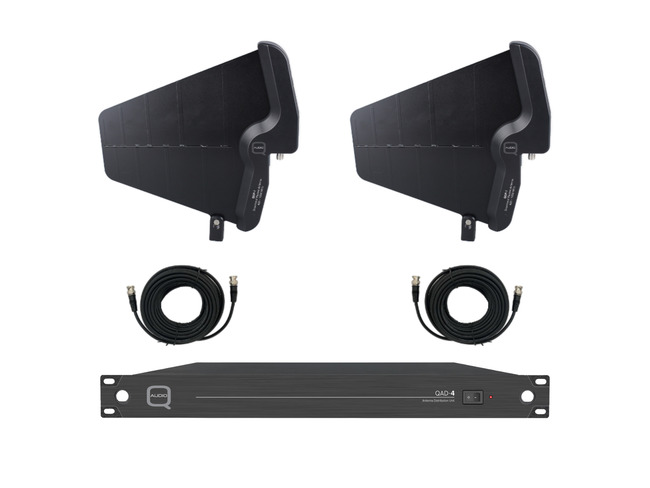 Active Paddle Antennas with ADU and 10M Cables